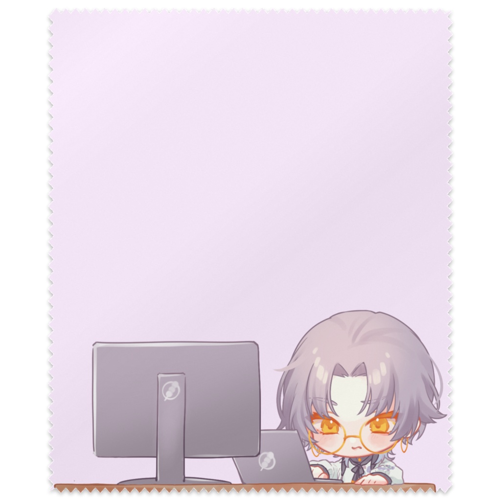 ちび瀬名ちゃんメガネ拭き