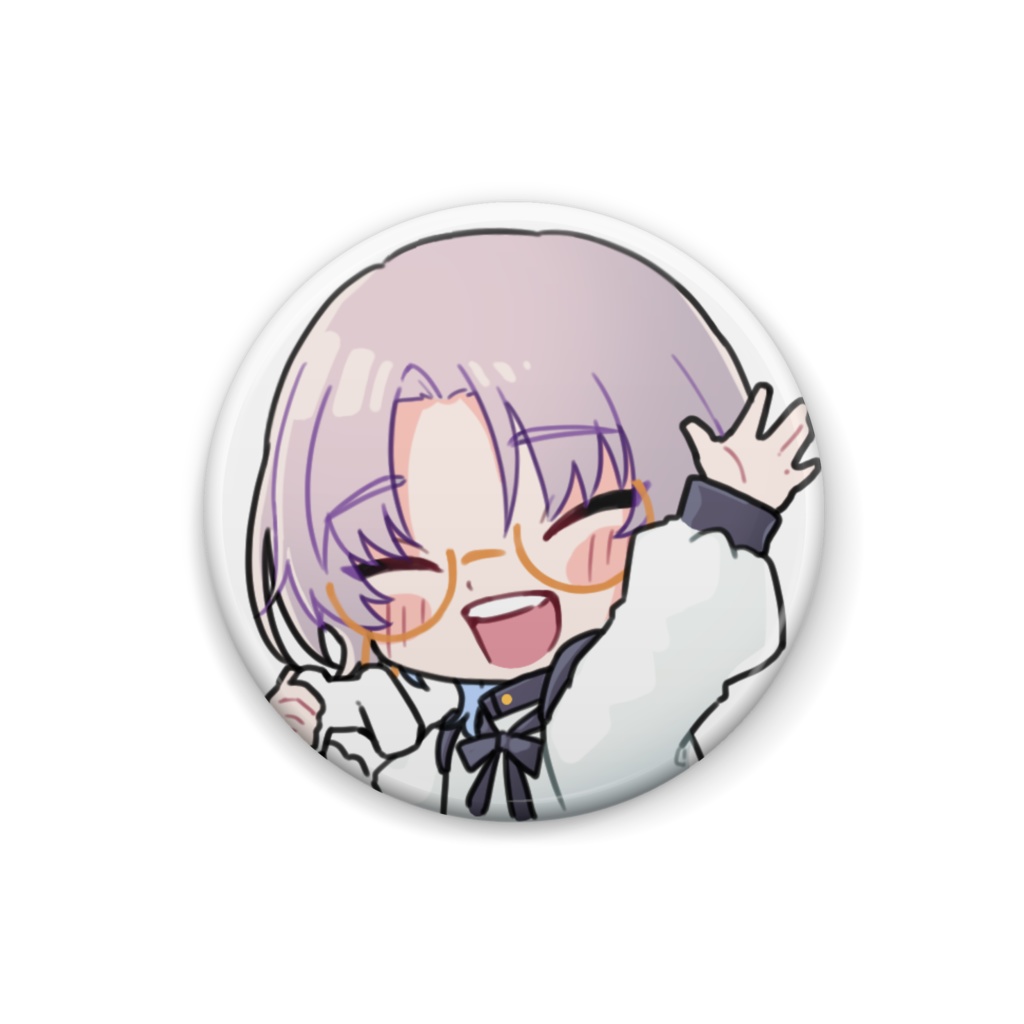 こんしづ缶バッジ
