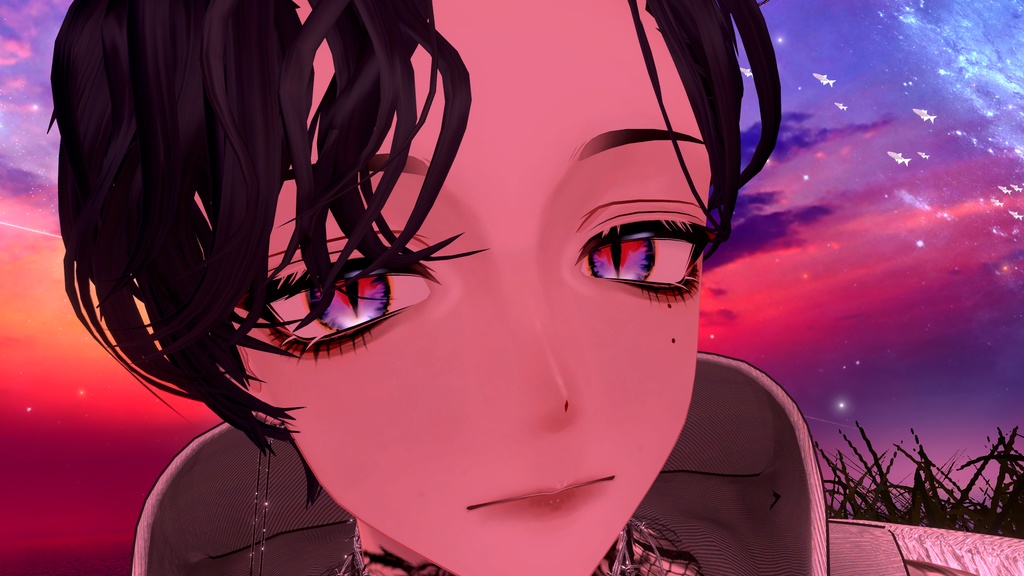 【狛乃】美形うるめろメイクアップテクスチャ