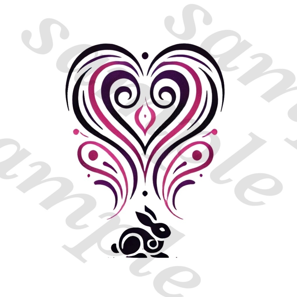 淫紋ウサギタトゥー rabbit tattoo