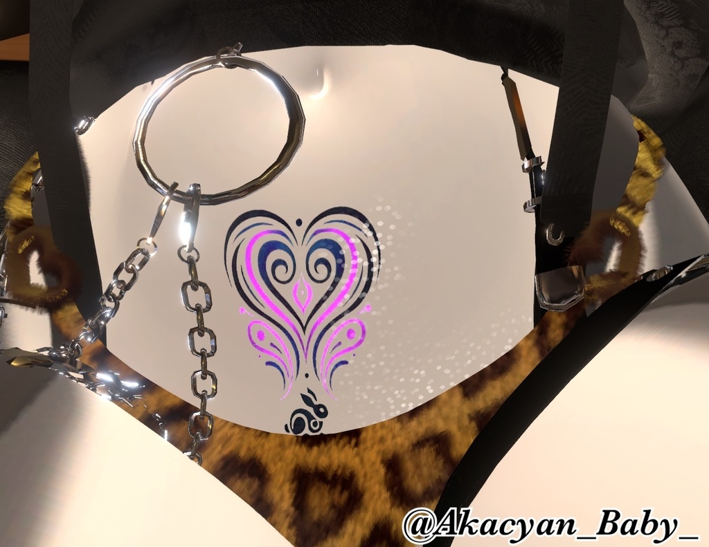 淫紋ウサギタトゥー rabbit tattoo