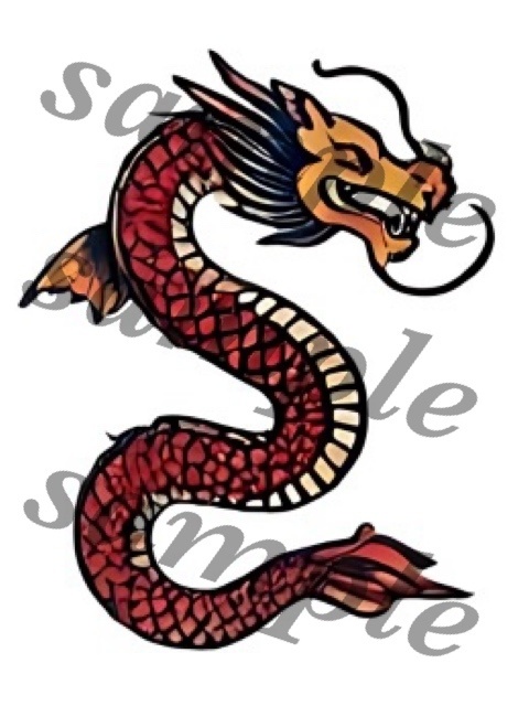 和柄タトゥー Japanese pattern tattoo