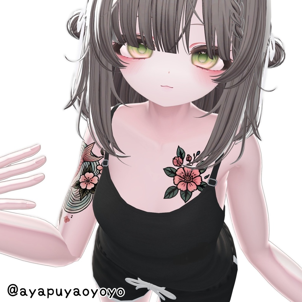 和柄タトゥー Japanese pattern tattoo