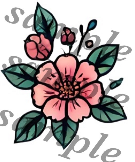 和柄タトゥー Japanese pattern tattoo