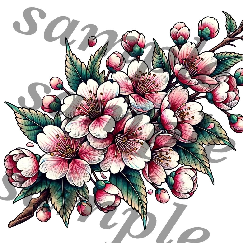 和柄タトゥー Japanese pattern tattoo