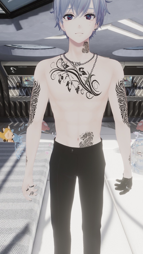 【Komano 狛乃対応】トライバルタトゥー Tribal Tattoo