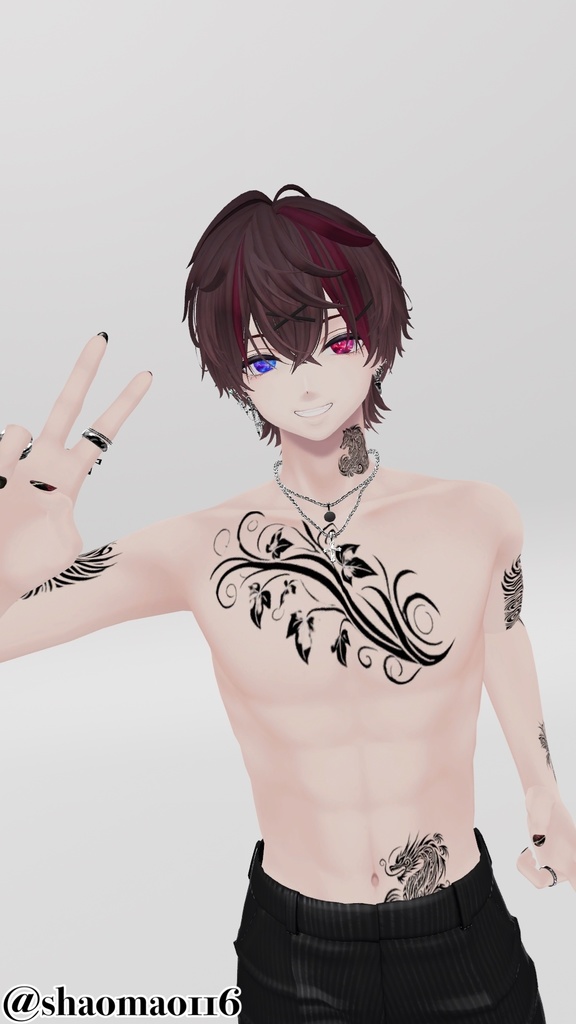 【Komano 狛乃対応】トライバルタトゥー Tribal Tattoo