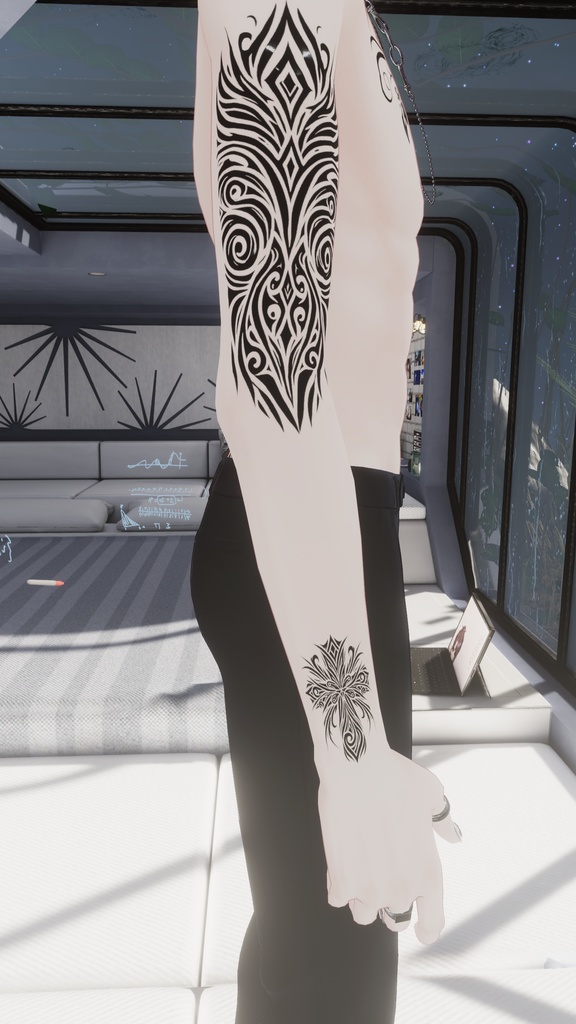 【Komano 狛乃対応】トライバルタトゥー Tribal Tattoo