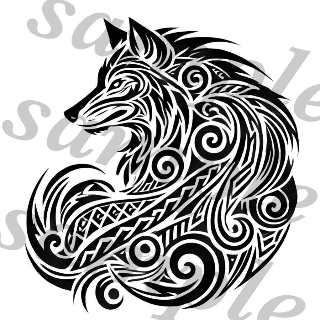 【Komano 狛乃対応】トライバルタトゥー Tribal Tattoo