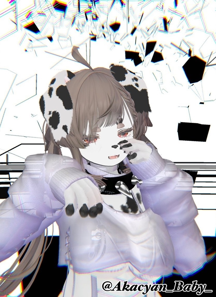 【Manuka マヌカ対応】アニマルキュートアイテクスチャ Animal Cute Eye Texture