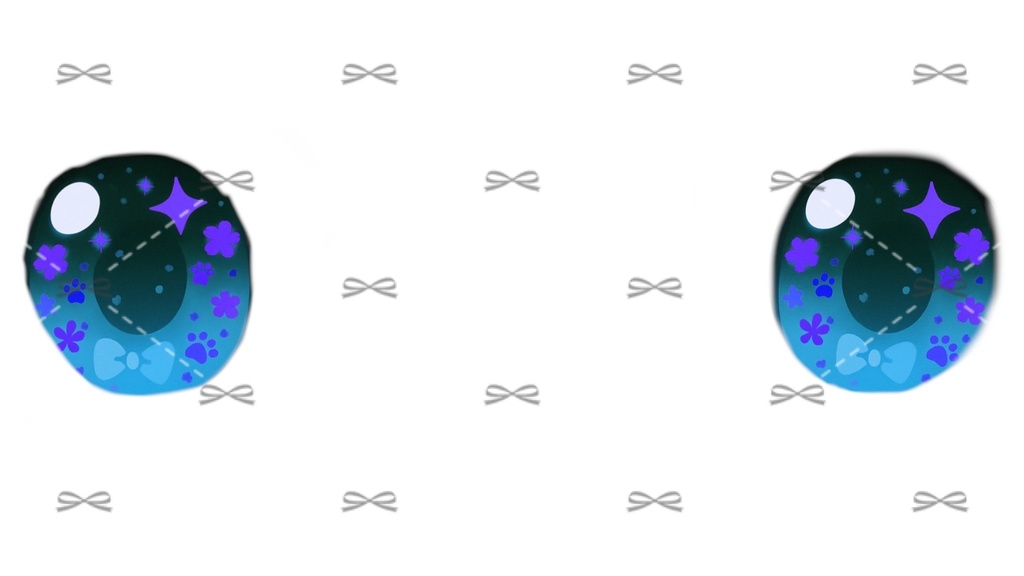 【Manuka マヌカ対応】アニマルキュートアイテクスチャ Animal Cute Eye Texture