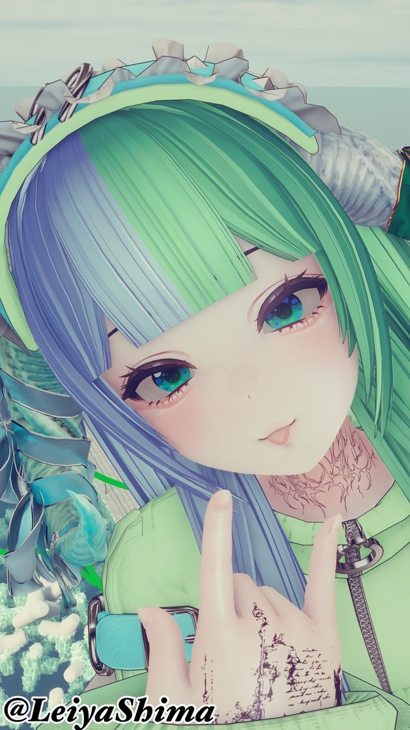 【Manuka マヌカ対応】アニマルキュートアイテクスチャ Animal Cute Eye Texture