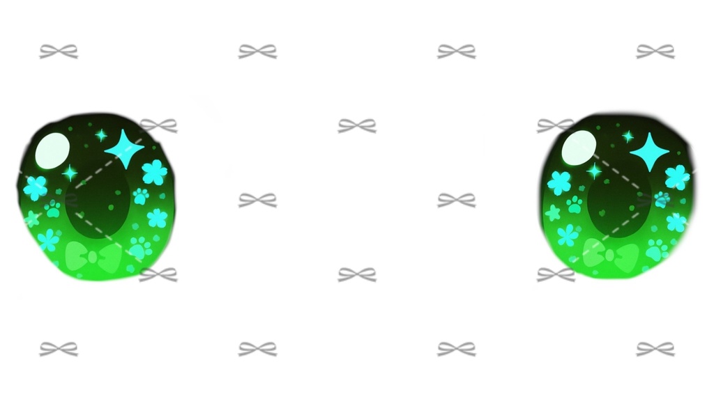 【Manuka マヌカ対応】アニマルキュートアイテクスチャ Animal Cute Eye Texture