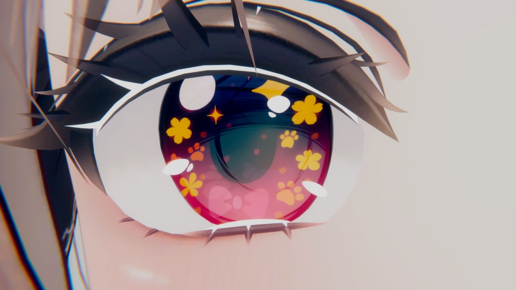 【Shinra 森羅対応】アニマルキュートアイテクスチャ Animal Cute Eye Texture