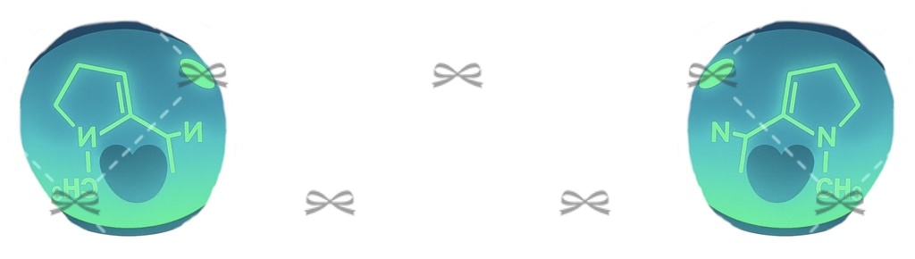 【Manuka マヌカ対応】化学式アイテクスチャ Chemical formula eye texture