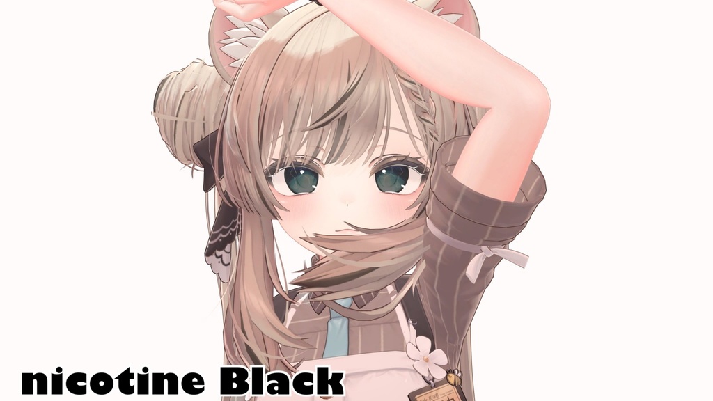 【Manuka マヌカ対応】化学式アイテクスチャ Chemical formula eye texture