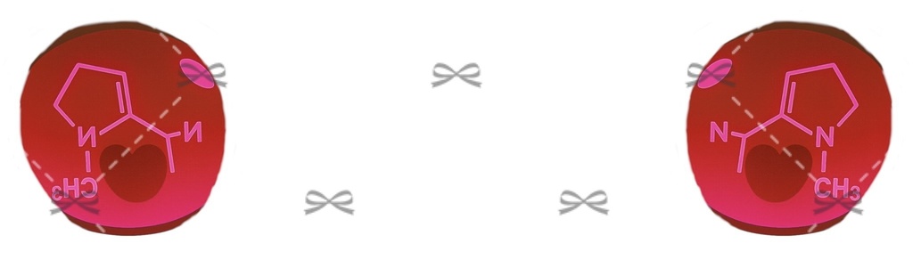 【Manuka マヌカ対応】化学式アイテクスチャ Chemical formula eye texture