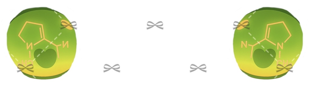 【Manuka マヌカ対応】化学式アイテクスチャ Chemical formula eye texture