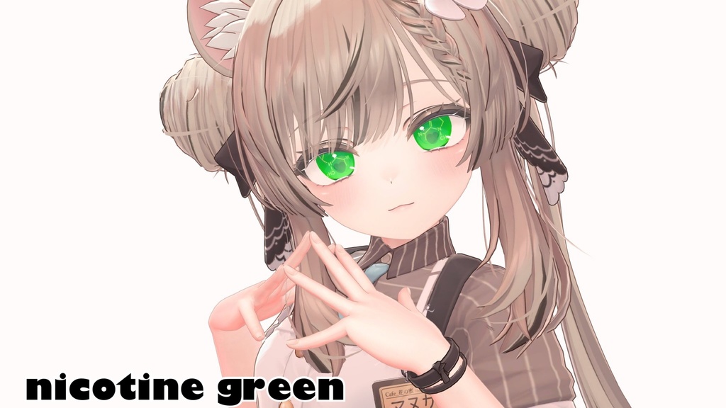 【Manuka マヌカ対応】化学式アイテクスチャ Chemical formula eye texture