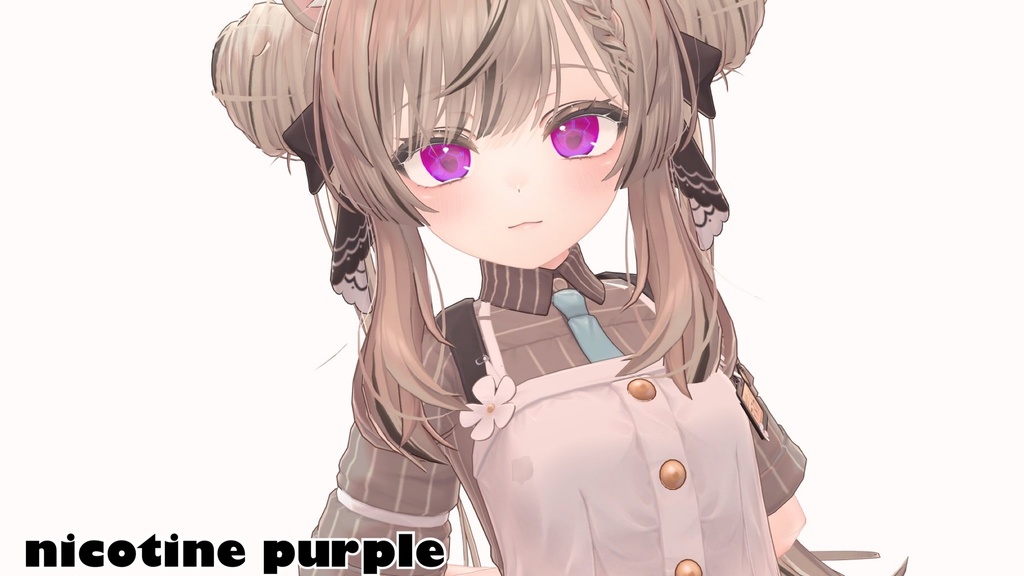 【Manuka マヌカ対応】化学式アイテクスチャ Chemical formula eye texture