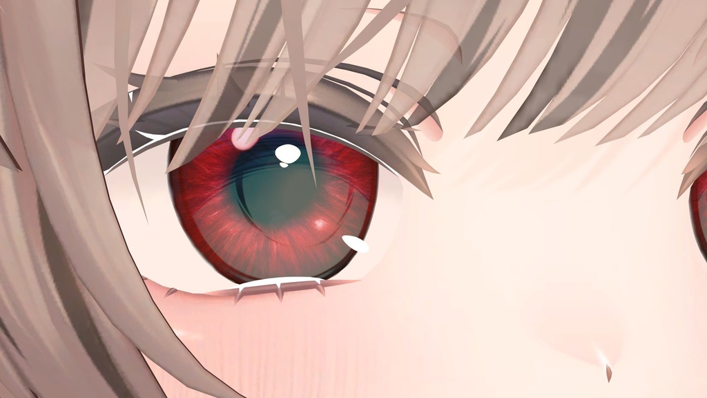 【Manuka マヌカ対応】隠れ猫シルエットアイテクスチャ Hidden cat silhouette eye texture