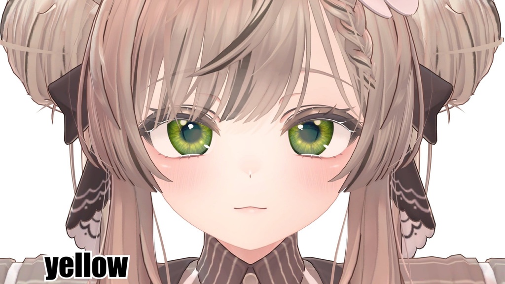 【Manuka マヌカ対応】隠れ猫シルエットアイテクスチャ Hidden cat silhouette eye texture