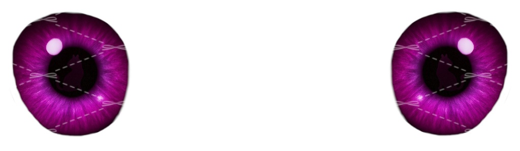 【Manuka マヌカ対応】隠れ猫シルエットアイテクスチャ Hidden cat silhouette eye texture