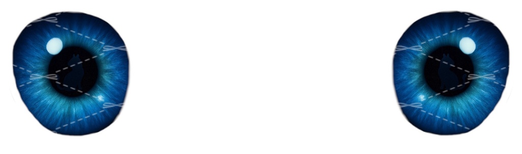 【Manuka マヌカ対応】隠れ猫シルエットアイテクスチャ Hidden cat silhouette eye texture