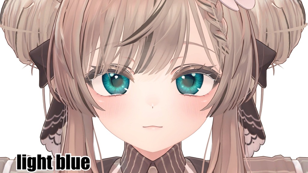 【Manuka マヌカ対応】隠れ猫シルエットアイテクスチャ Hidden cat silhouette eye texture