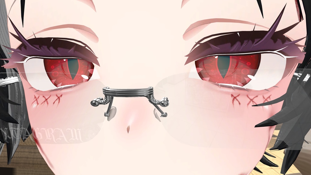 【5 avatar 対応】shark eye texture 【rurune Manuka Shinra Komano Lasyusha】