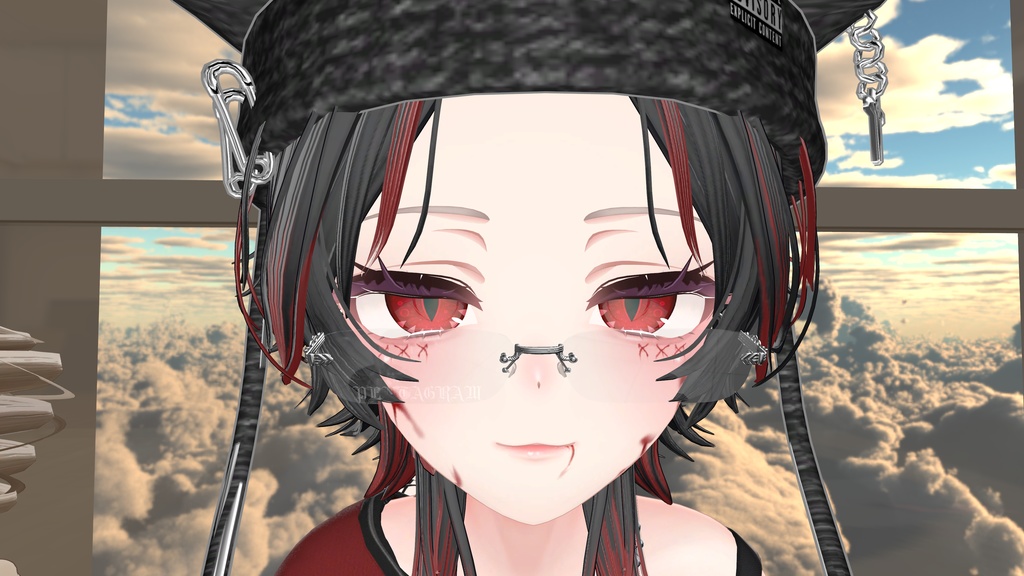 【5 avatar 対応】shark eye texture 【rurune Manuka Shinra Komano Lasyusha】