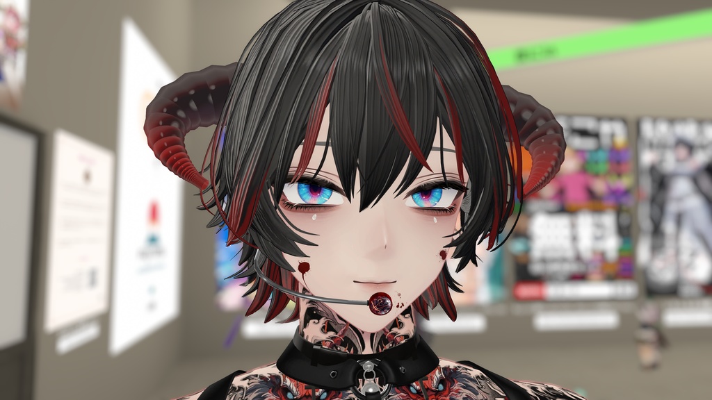無料 Free【6 avatar 対応】Morpho Butterfly Eye Texture