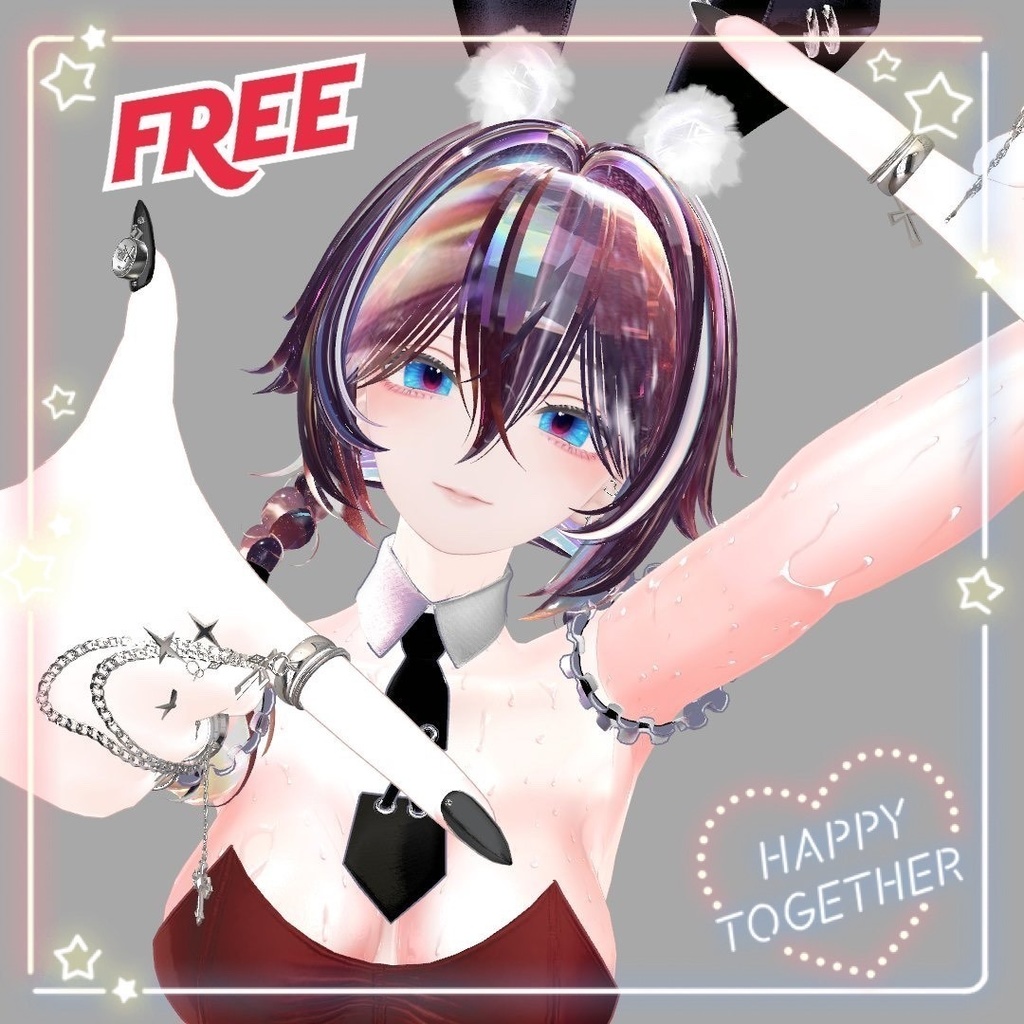 無料 Free【6 avatar 対応】Morpho Butterfly Eye Texture