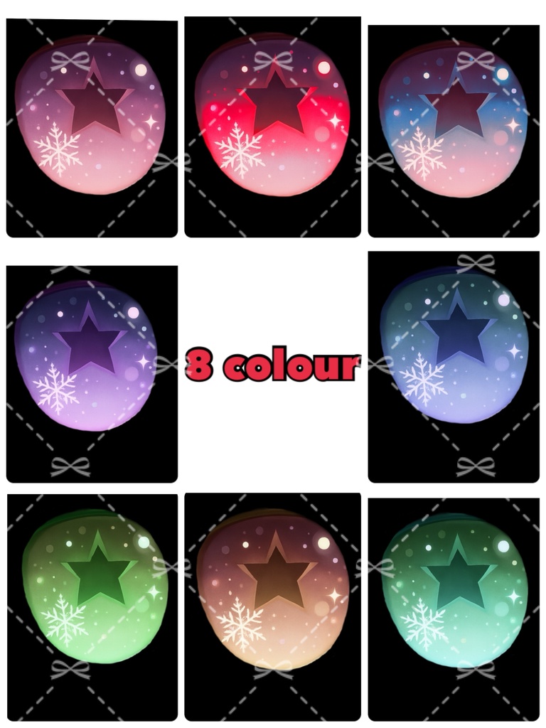 23日までAll sale!!【5 avatar 対応】Christmas snow Eye Texture