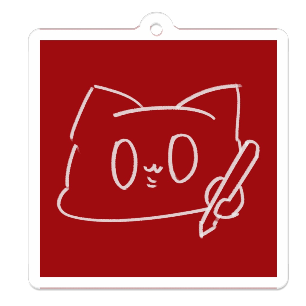 ﾈｺﾞ赤 お絵描き