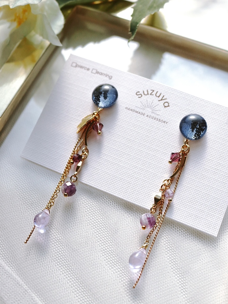 夜藤ピアス/イヤリング