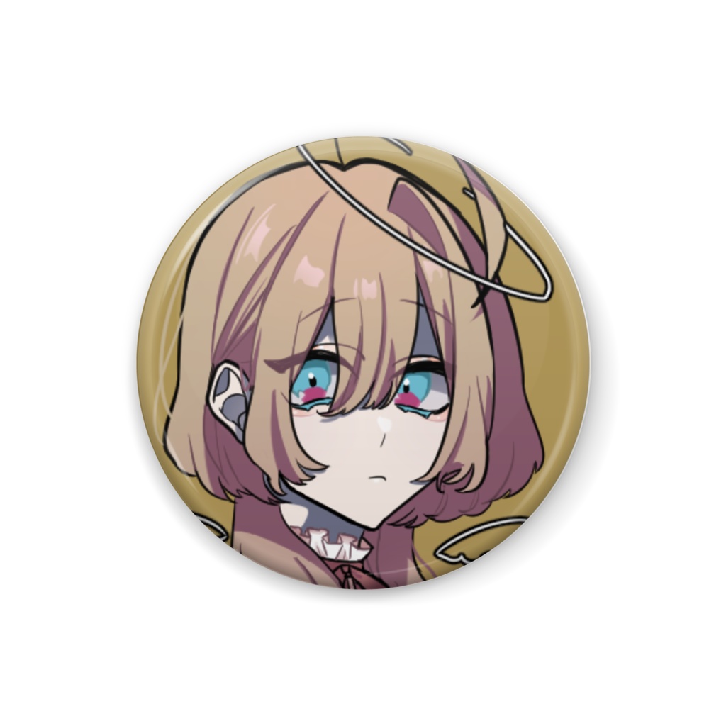 天使な缶バッチ