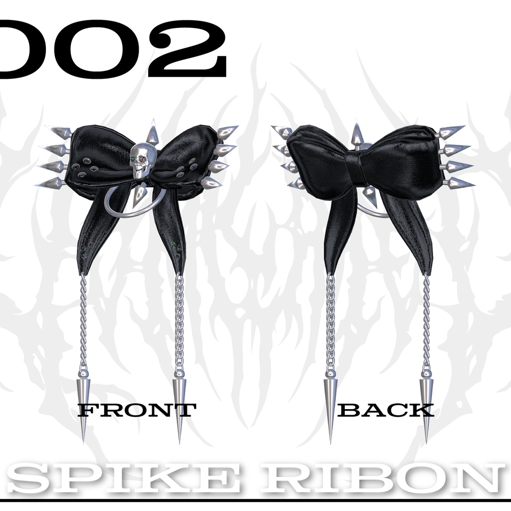 【VRChat】Spike Ribon【PB設定済み】