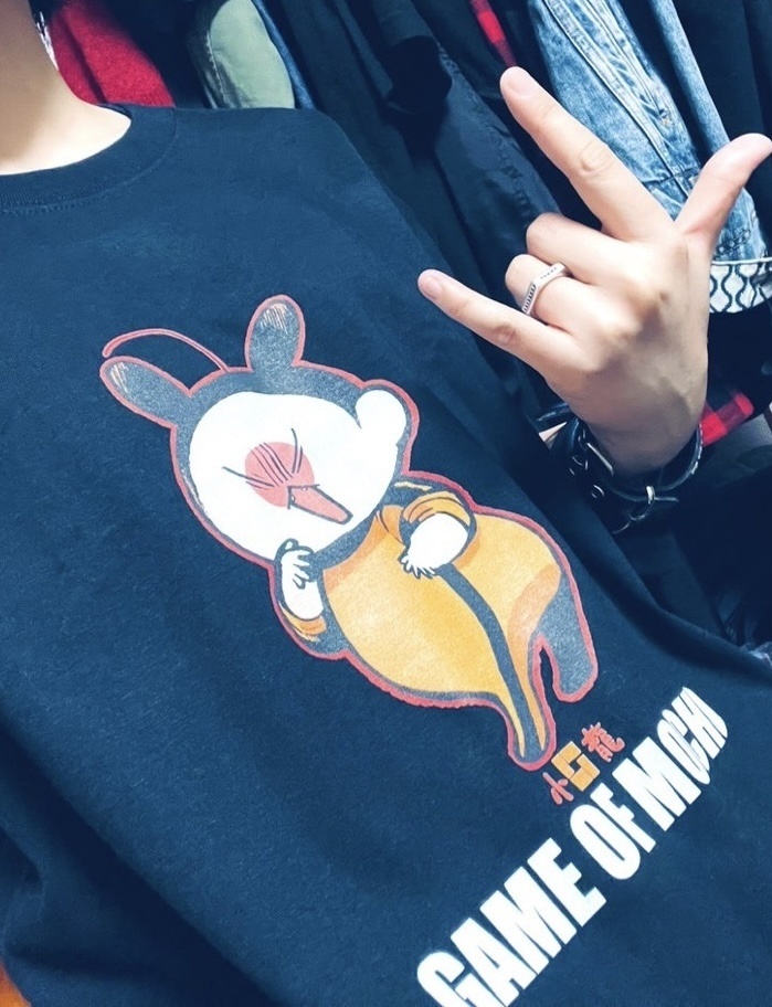 もちょ遊戯Tシャツ!