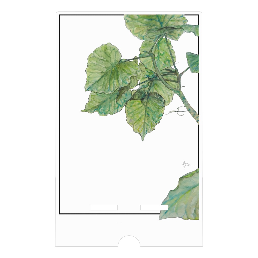 観葉植物 スマホスタンド