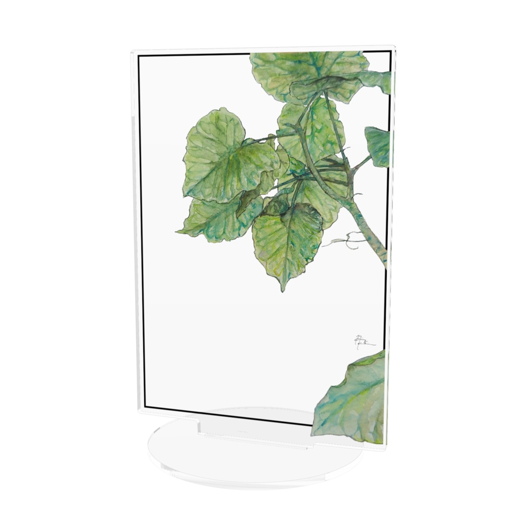 観葉植物 アクリルフィギュア