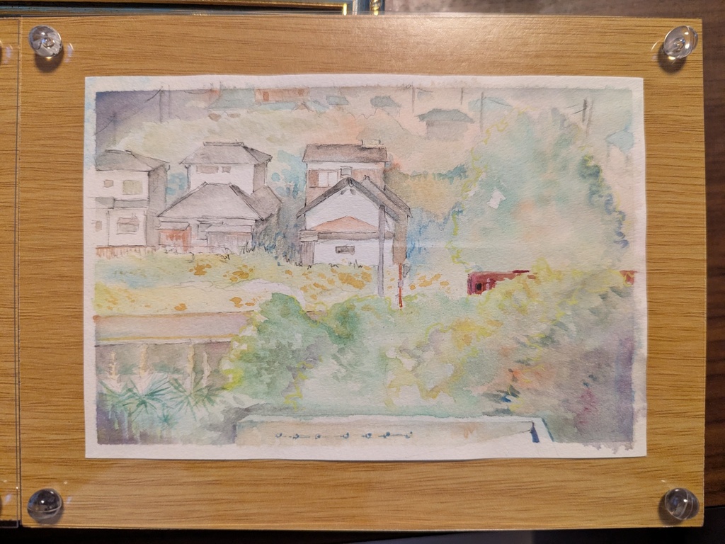 窓から見た景色