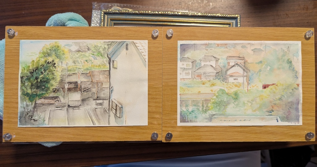 窓から見た景色