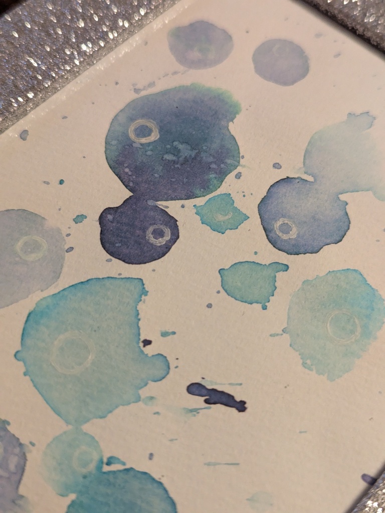 遊色インク遊び