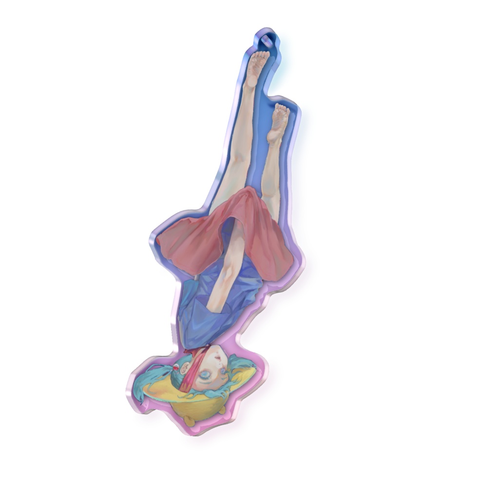 ぐらん オーロラアクリルキーホルダー