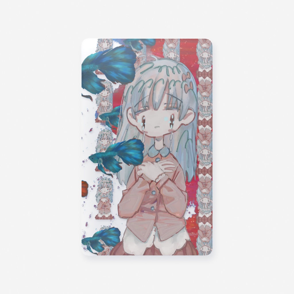 ベタと少女 クリアカード