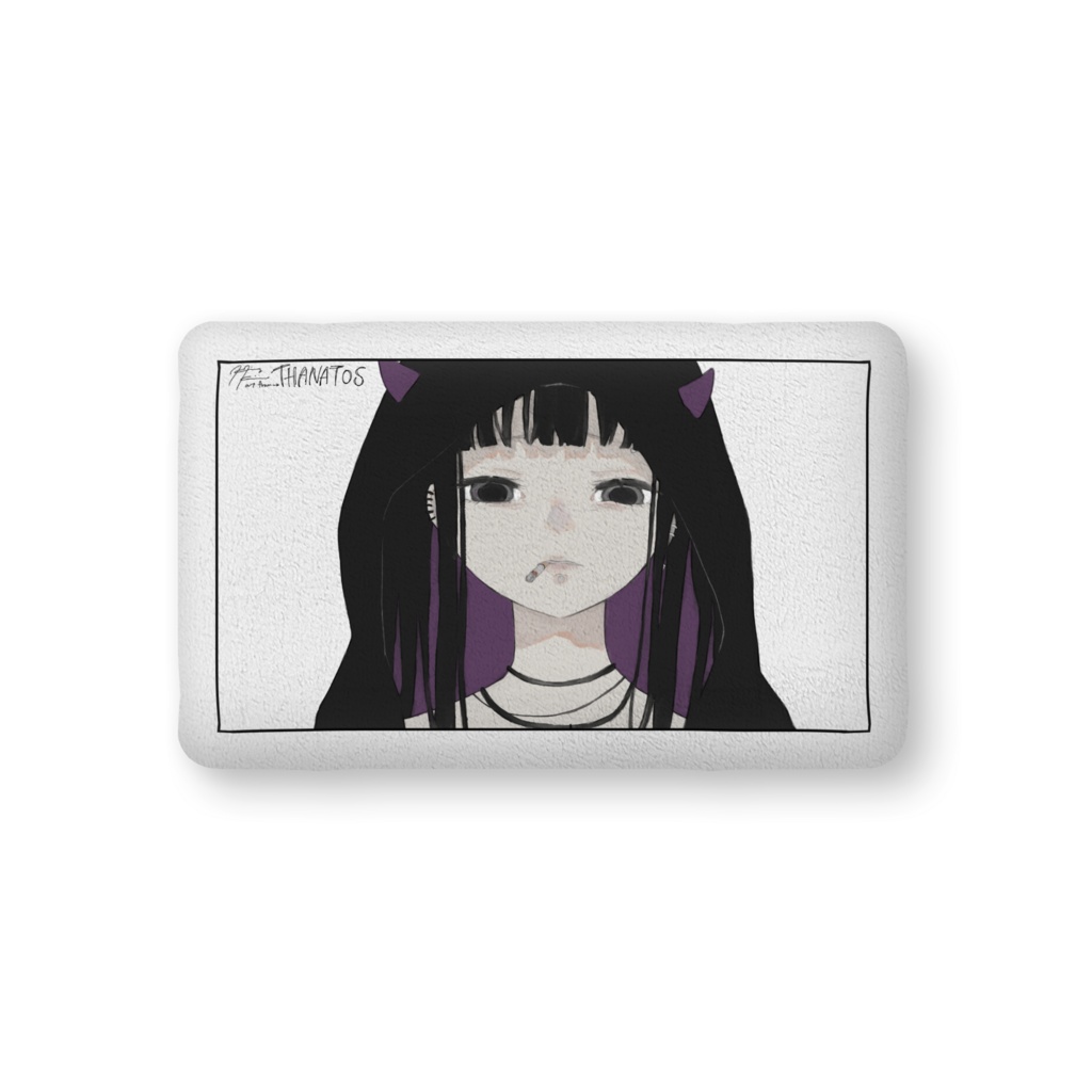 タナトスの少女 ふかふかクッション