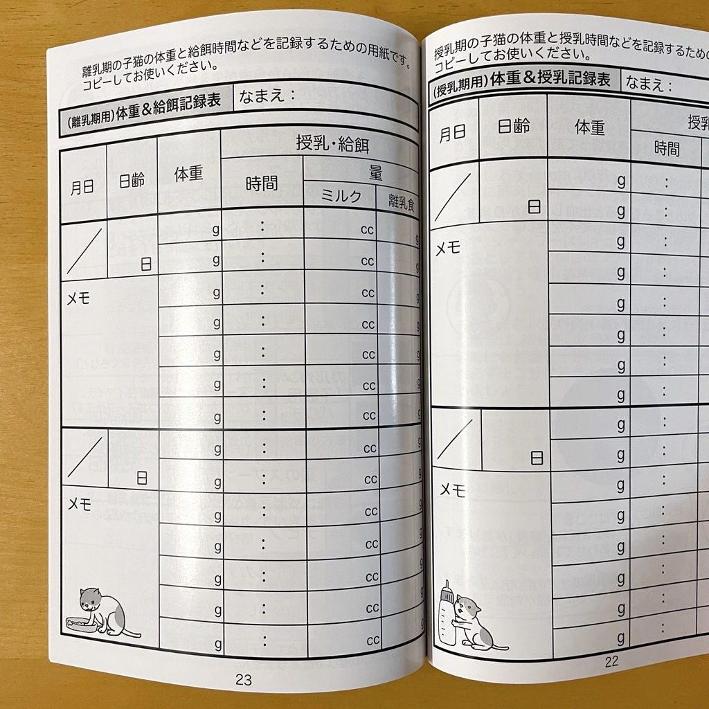 『てのひら子猫の育て方』印刷本