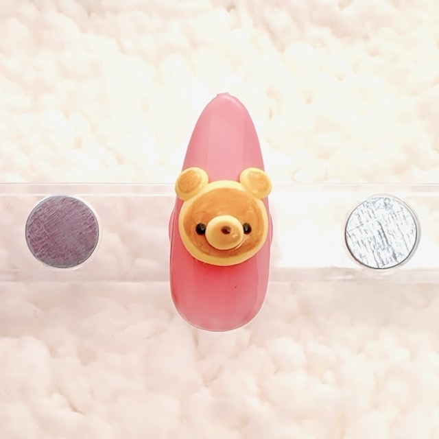 【3Dネイルパーツ】くまさんパンケーキセット♡ハンドメイド