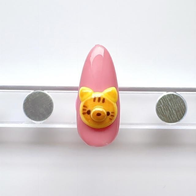 【3Dネイルパーツ】ねこさんパンケーキセット♡ハンドメイド